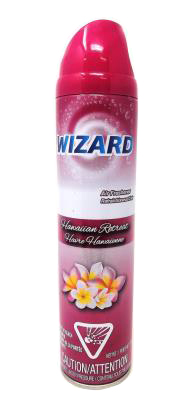 A00784 : Wizard A00784 : Household products - Air purifier - Air Freshener Hawaiian Retreat WIZARD, AIR FRESHENER hawaiian retreat, 12 x 283G