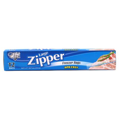 A0083 : Chef elite A0083 : Kitchen and house - Aluminium foil - Zip Bags (large 12) CHEF ELITE , ZIP bags (large 12) , 24/cs