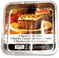 A199-1 : Square Alum.cake Pans