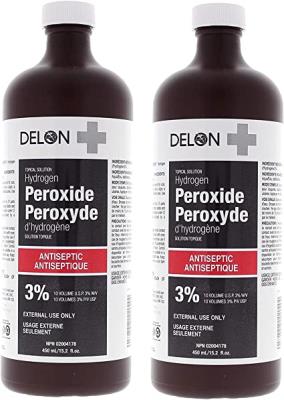 A261 : Delon A261 : Hygiène et santé - Pansements - Peroxyde DELON , PEROXYDE , 12X450ML