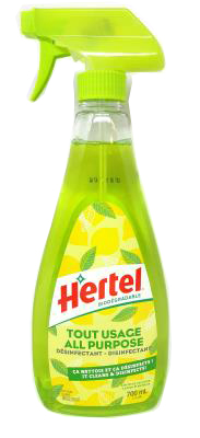 A359 : Hertel A359 : Produits ménagers - Produits nettoyants - Nett.bio Citron-verveine(gachette) HERTEL,NETT.BIO CITRON-VERVEINE(gachette),12 x 700 ml