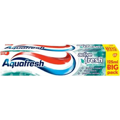 A95106 : Aquafresh A95106 : Hygiene and Health - Dental hygiene - Fresh Mint  Tootpaste AQUAFRESH,FRESH MINT  TOOTPASTE,12 x 125 ML