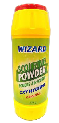 CA2603 : Wizard CA2603 : Produits ménagers - Produits à lessive - Poudre à Récurer WIZARD,POUDRE à récurer,12 x 479g (comet)