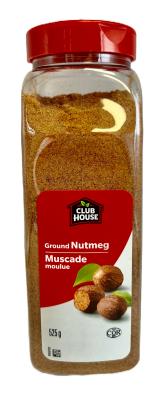 CE0024-OU : Club house CE0024-OU : Condiments - Spices - Ground Nutmeg CLUB HOUSE, GROUND NUTMEG, 12 x 525g