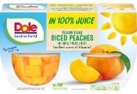 CF98-OU : Fruit Cup Diced Peach Jus
