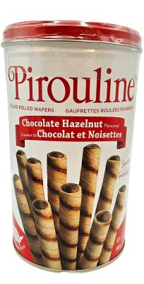 CG505 : Pirouline CG505 : Confectionery - Candy - Milk Choc. Hazelnut PIROULINE, MILK CHOC. HAZELNUT,6 x 400G