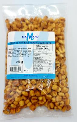 CG5062 : Marchand CG5062 : Nuts and Seeds - Peanuts - Corn Nuts (salted) MARCHAND, CORN NUTS (SALTED), 24 x 250g