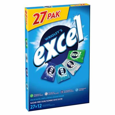CG531 : Excel CG531 : Confectionery - Gums - Assorted Gum EXCEL, ASSORTED GUM,1X27PACKS