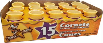 CG5355 : Bonbon rio candy CG5355 : Confectionery - Horn - Soft Sugar Cones BONBON RIO CANDY,SOFT SUGAR CONES,12 x 360G