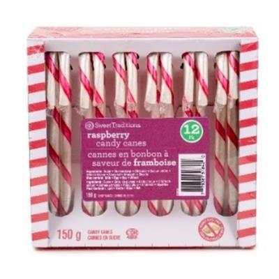 CG8420-OU : Sweet tradition CG8420-OU : Confectionery - Candy - Raspberry Candy Cane SWEET TRADITION, RASPBERRY CANDY CANE,36 x 150G