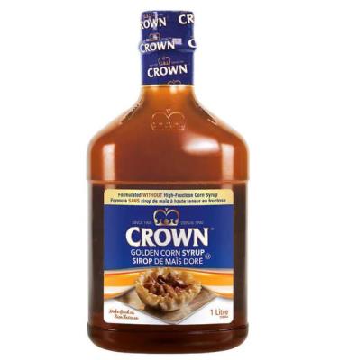 CG9900 : Crown CG9900 : Déjeuner et collations - Sirop d'érable - Sirop De MaÏs Doré CROWN,SIROP DE MAÏS doré ,12 x 1L