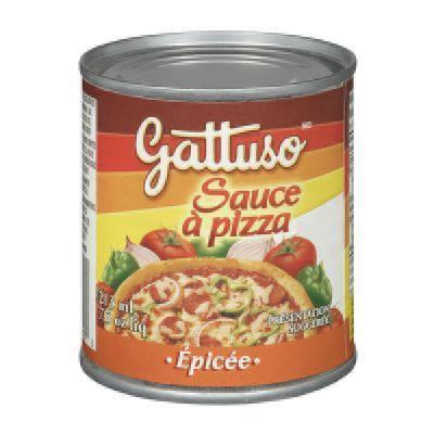 CH0035-1 : Gattuso CH0035-1 : Condiments - Sauce - Pizza Sauce Spicy GATTUSO, PIZZA sauce SPICY, 24 x 213 ML