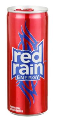 CJ50 : Red rain CJ50 : Breuvages - Eau - Boisson Energie RED RAIN,boisson ENERGIE, 24 x 355 ML