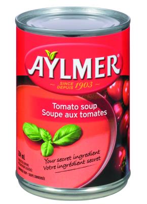 CS0001-1 : Aylmer CS0001-1 : Preserves and jars - Soups - Tomato Soup AYLMER , TOMATO SOUP , 24 x 284ML