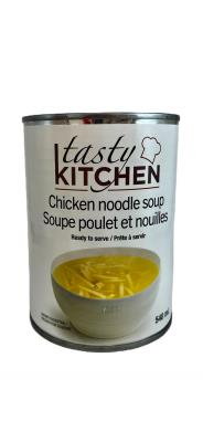 CS0038 : Tasty kitchen CS0038 : Conserves et bocaux - Soupes - Soupe Poulet & Nouilles TASTY KITCHEN, SOUPE poulet & nouilles, 12 x 540 ML