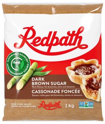 CS214 : Redpath CS214 : Cooking Ingredients - Brown sugar - Dark Brown Sugar REDPATH, DARK BROWN SUGAR, 20 x 1 KG