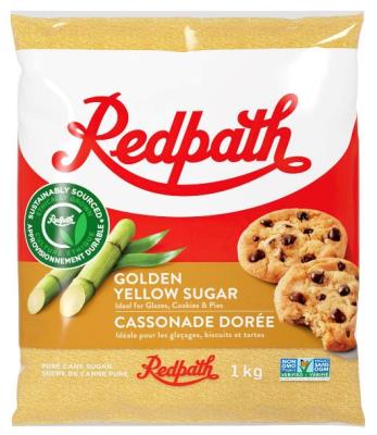 CS215 : Redpath CS215 : Cooking Ingredients - Brown sugar - Golden Yellow Sugar REDPATH, GOLDEN YELLOW SUGAR, 20X1KG