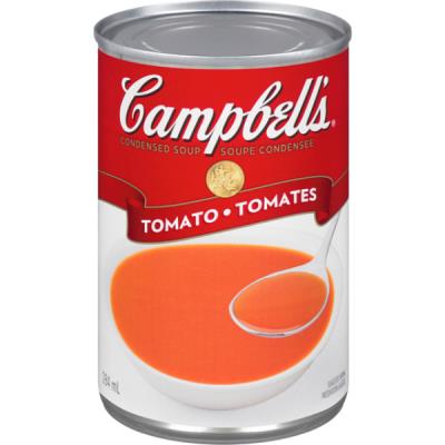 CS652 : Campbell's CS652 : Condiments - Sauces - Soupe Tomates CAMPBELL'S, SOUPE TOMATES,  48 x 284ML