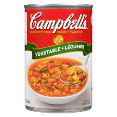 CS657-OU : Campbell's CS657-OU : Conserves et bocaux - Soupes - Soupe LÉgumes CAMPBELL'S, SOUPE LÉGUMES, 48 x 284ML