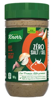 CS901 : Knorr CS901 : Condiments - Sauce - Beef Bouillon Zéro Salt KNORR, BEEF BOUILLON zéro salt, 12 x 160g