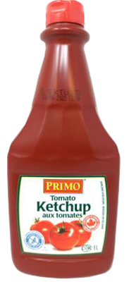 CT39 : Primo CT39 : Condiments - Ketchup - Squeezable Ketchup PRIMO, SQUEEZABLE KETCHUP, 12 x 1 L