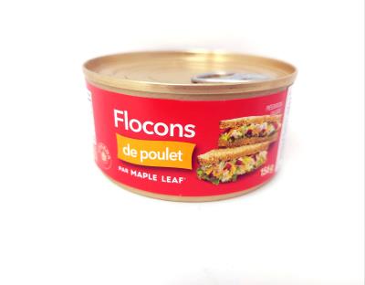 CV36 : Maple leaf CV36 : Preserves and jars - Meat - Chicken Flakes MAPLE LEAF, CHICKEN FLAKES, 24 x 156g