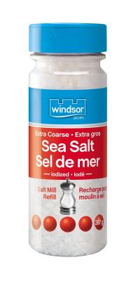 E0067 : Windsor E0067 : Condiments - Salt - Sea Salt WINDSOR, SEA SALT, 12 x 397G