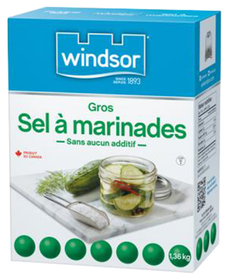 E7037 : Windsor E7037 : Condiments - Salt - Coars Salt WINDSOR,COARS SALT,12 x 1.36 KG
