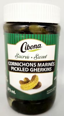 M12 : Cibona M12 : Preserves and jars - Marinades - Swee.pic.gherkin CIBONA, SWEE.PIC.GHERKIN ,12X375ML