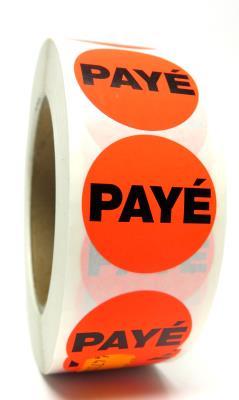 PRPAYE : Rouleau PRPAYE : Accessories & Supplies - Discount sticker - Roll Sticker Paid ROULEAU , ROLL STICKER PAID , 1000 UN : 1000 STIC