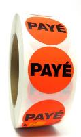 PRPAYE : Roll Sticker Paid