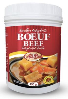 S10 : Ali-bon S10 : Conserves et bocaux - Soupes - Base De Boeuf ALI-BON , BASE DE BOEUF , 12X450g