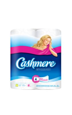 S34105 : Cashmere S34105 : Produits ménagers - Papier hygiénique - Pap.hyg. (2 Plys-121 F/rlx) CASHMERE, PAP.HYG. (2 PLYS-121 F/RLX),24 x 4 RLX