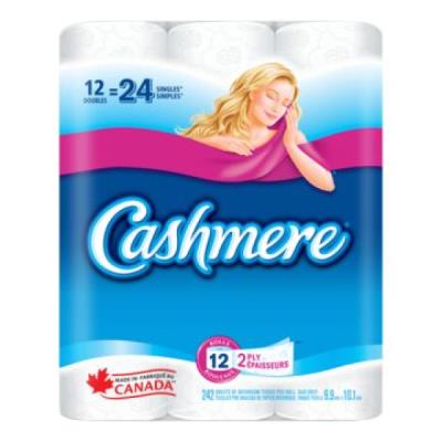 S34272 : Cashmere S34272 : Hygiene and Health - Facial tissues - Bath Tissue Double Roll CASHMERE, Bath Tissue Double Roll, 6 x 12 ROLLS